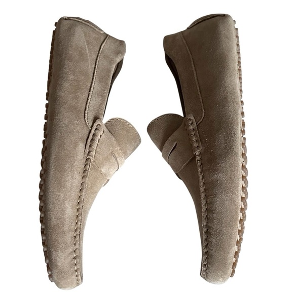 Jack Erwin Decker Suede Driving Loafers Sand Leather Portugal main image 2
